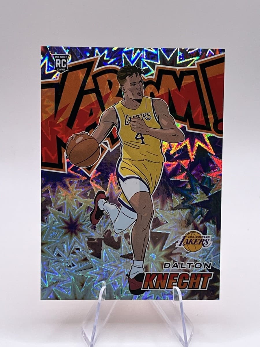 Dalton Knecht 2024-25 Panini Revolution Kaboom! Vertical #24 rookie card, raw