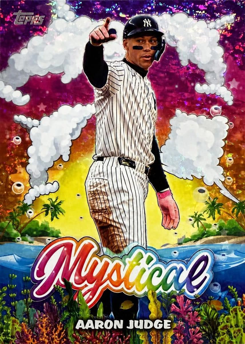 Aaron Judge 2026 Topps Update Mystical insert, number MYS-24