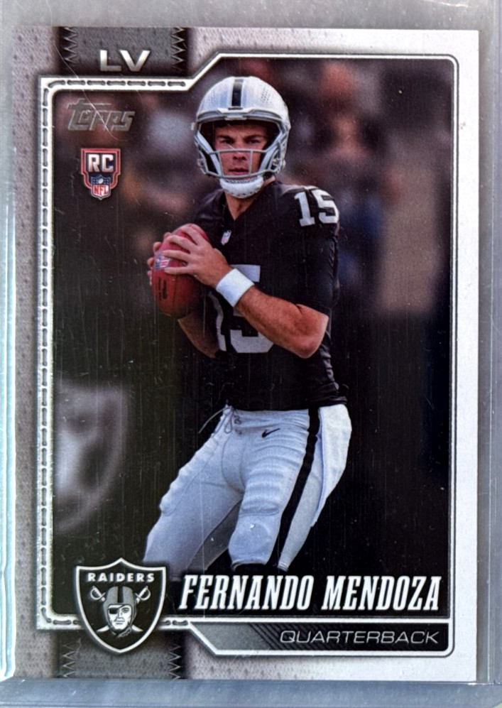 Fernando Mendoza 2026 Topps #301 rookie. Photo: eBay listing.