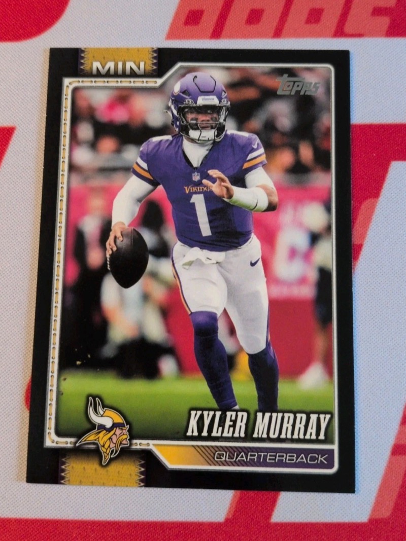 Kyler Murray 2026 Topps Flagship #4 Black /70. Photo: eBay listing.
