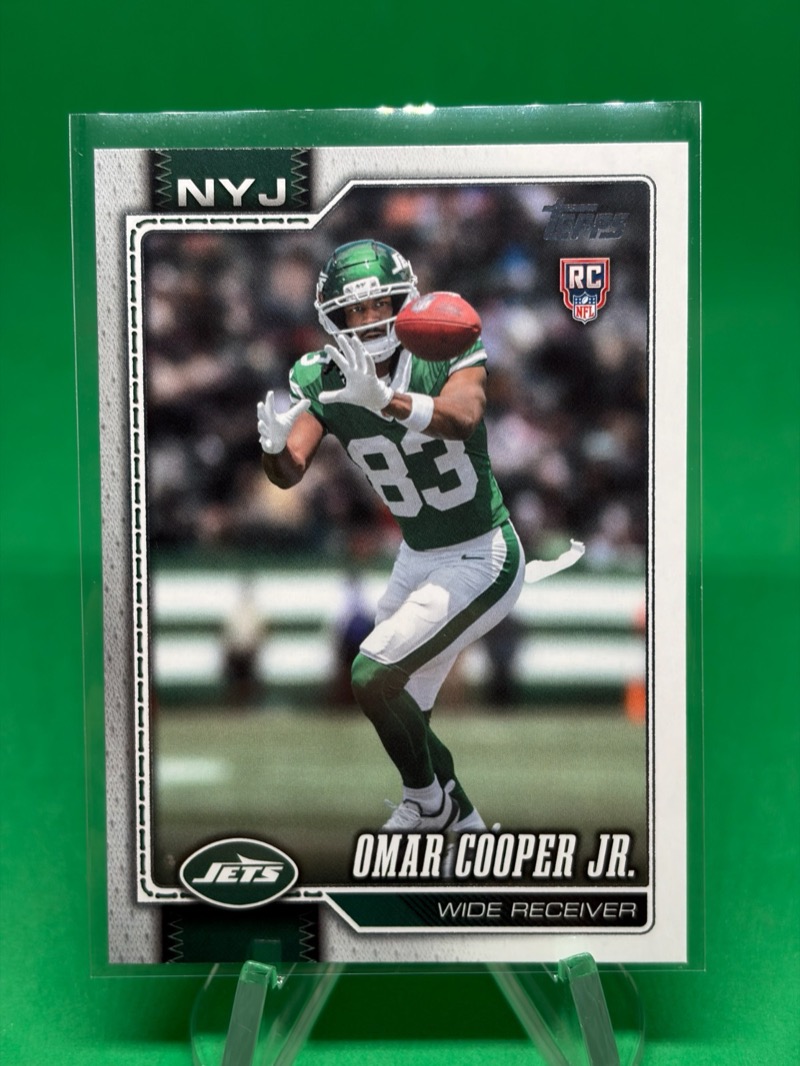 Omar Cooper Jr. 2026 Topps Flagship #321 rookie. Photo: eBay listing.